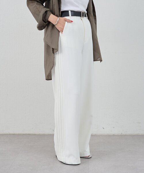 パンツ solni NILøS[ニルズ] Tucked Twisted Crotch Pants タックド