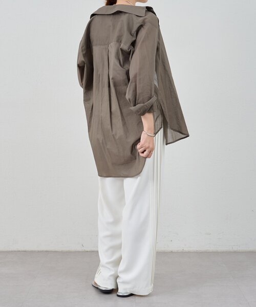 SHENERY（シーナリー）の「《みんなの欲しいが詰まった》サイドラインパンツ（その他パンツ・レディース・オフホワイト/ネイビー・40/38/36）」の14枚目の写真