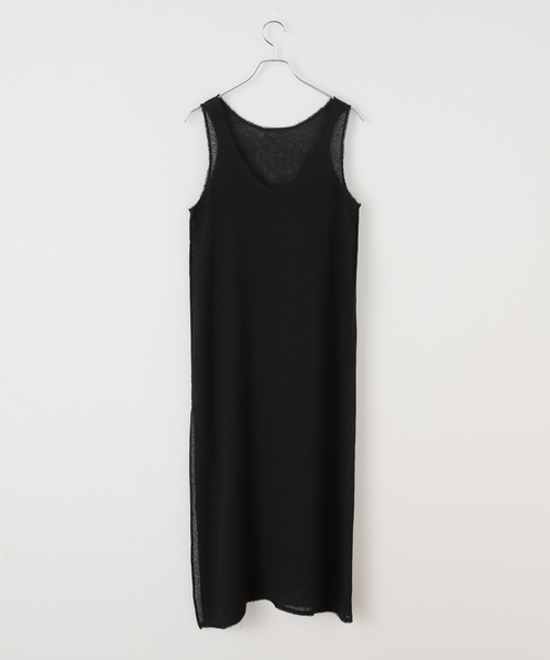 Plage　ワンピース セール】LINEN MESH タンクドレス（ワンピース）｜Plage