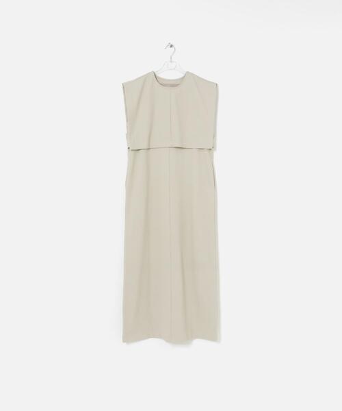 LAATO（ラート）の「layered one piece（ワンピース・レディース・オフホワイト/ブラック/ブルー系その他・FREE）」の10枚目の写真