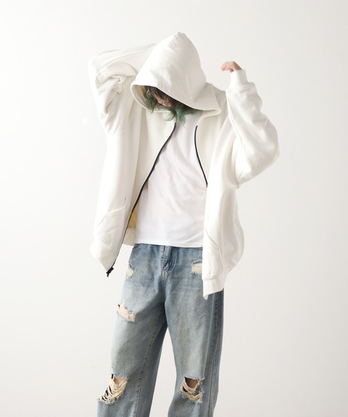 FOG ESSENTIALS(エフオージーエッセンシャルズ)の「FOG ESSENTIALS/エッセンシャルズ FULL ZIP SWEAT HOODIE フーディー スウェット トレーナー メンズ 秋物 秋服 2026年秋冬(パーカー・メンズ・ヘザーグレー/ホワイト・XL/L/M/S/XS)」の5枚目の写真