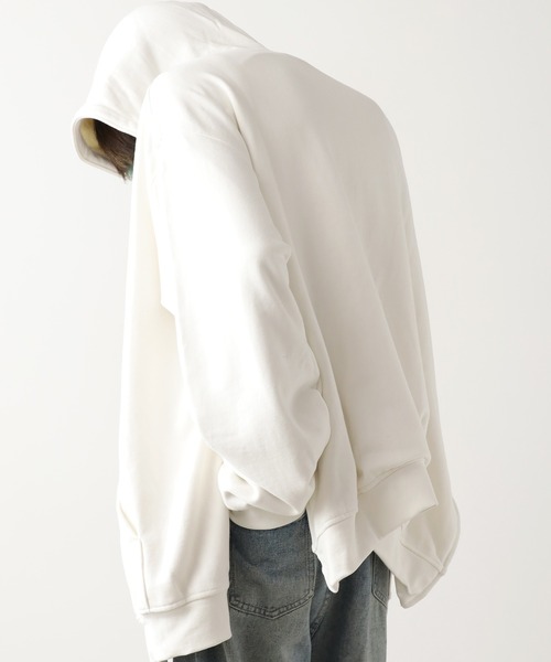 FOG ESSENTIALS(エフオージーエッセンシャルズ)の「FOG ESSENTIALS/エッセンシャルズ FULL ZIP SWEAT HOODIE フーディー スウェット トレーナー メンズ 秋物 秋服 2026年秋冬(パーカー・メンズ・ヘザーグレー/ホワイト・XL/L/M/S/XS)」の4枚目の写真
