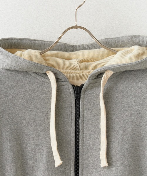 FOG ESSENTIALS(エフオージーエッセンシャルズ)の「FOG ESSENTIALS/エッセンシャルズ FULL ZIP SWEAT HOODIE フーディー スウェット トレーナー メンズ 秋物 秋服 2026年秋冬(パーカー・メンズ・ヘザーグレー/ホワイト・XL/L/M/S/XS)」の14枚目の写真
