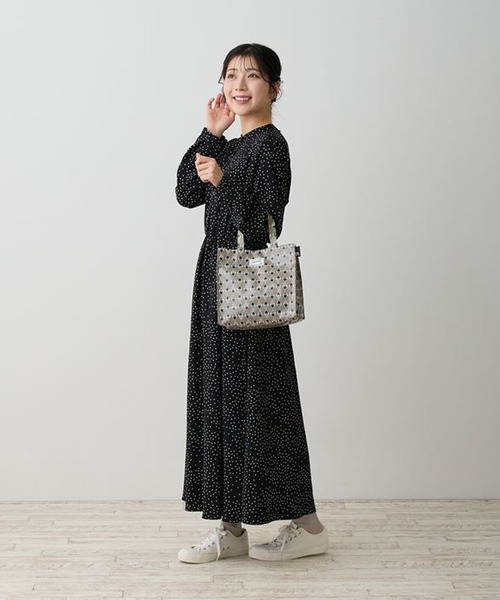 ROOTOTE(ルートート)の「ROOTOTE ルートートEU.スクエア.ラミネートーP(トートバッグ・レディース・グレー系その他/ブルー系その他・FREE)」の6枚目の写真