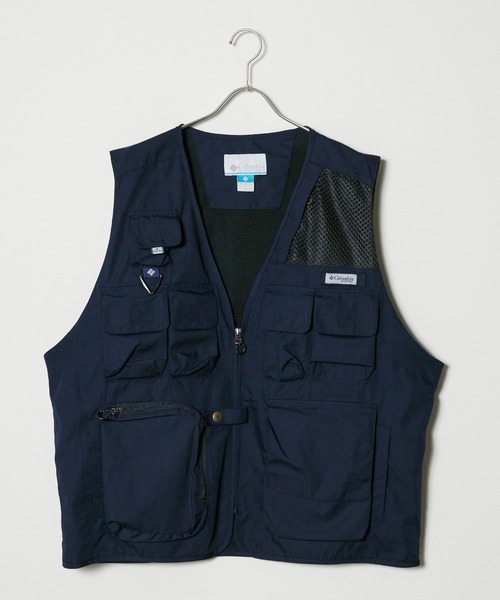 N*店様 【未着用　美品】Colombia コロンビア　フィッシングベスト　XL 古着 90年代 コロンビア Columbia フィッシングベスト