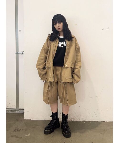 ルーズワークジャケット【セットアップ対応】（デニムジャケット