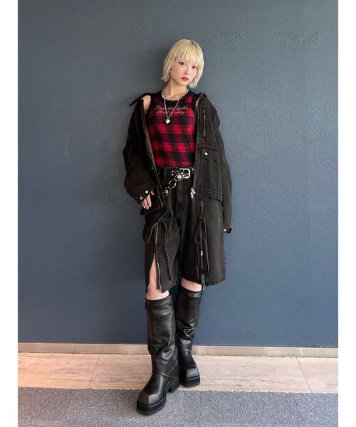 jouetie セットアップ ルーズワークジャケット【セットアップ対応】（デニムジャケット