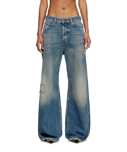 DIESEL（ディーゼル）の「ウィメンズ デニムパンツ RELAXED 1996 D-SIRE L.30（デニムパンツ・レディース・インディゴブルー・23inch/24inch/25inch/27inch/26inch/28inch/29inch）」の7枚目の写真