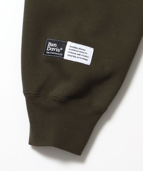 セール】【BEN DAVIS（ベンデイビス）】HEAVY SWEAT ZIP HOODIE