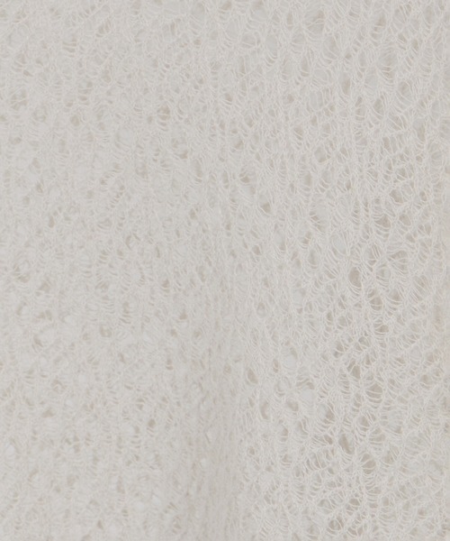 SALON adam et rope'(サロン アダム エ ロペ)の「レースシアーワンピース(ワンピース・レディース・ブラック/グレー・FREE)」の4枚目の写真