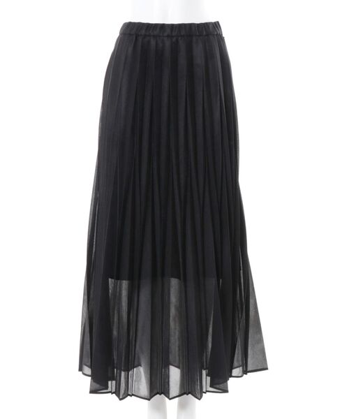 UN3D.（アンスリード）の「SHEER ORIGAMI PLEATS SK【セットアップ着用可能】 / シアーオリガミプリーツスカート（スカート・レディース・グレー/ブラック・38/36）」の17枚目の写真