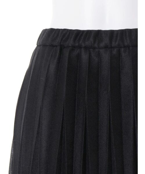 UN3D.（アンスリード）の「SHEER ORIGAMI PLEATS SK【セットアップ着用可能】 / シアーオリガミプリーツスカート（スカート・レディース・グレー/ブラック・38/36）」の20枚目の写真