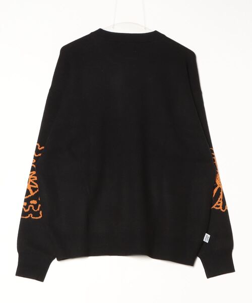 ジャガードニット PEACE FLOWER クルーネック | ジムマスター