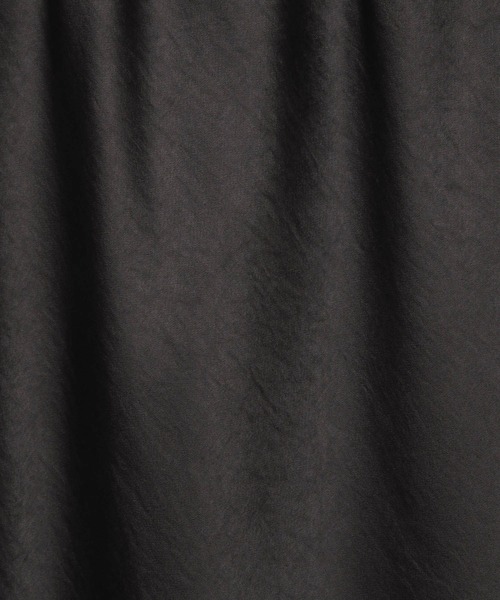 LEPSIM(レプシィム)の「ストレッチサテンスカート 497324(スカート・レディース・チャコールグレー/ブラック/ブラウン/アイボリー/カーキ・FREE/TALL)」の8枚目の写真