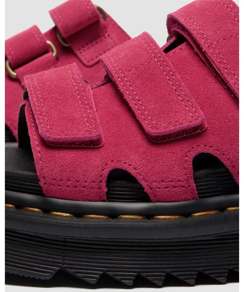 Dr. Martens(ドクターマーチン)の「Dr. Martens/ドクターマーチン RAINE スライド サンダル 41863650(サンダル・レディース・ピンク・UK3/UK4/UK5/UK6)」の5枚目の写真