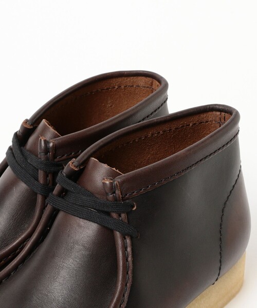 Clarks（クラークス）の「【EXCLUSIVE】Clarks ORIGINALS / Wallabee Boot Dark Tan Combi（ブーツ・メンズ・ダークブラウン・7inch/9.5inch/9inch/8.5inch/8inch/7.5inch）」の4枚目の写真