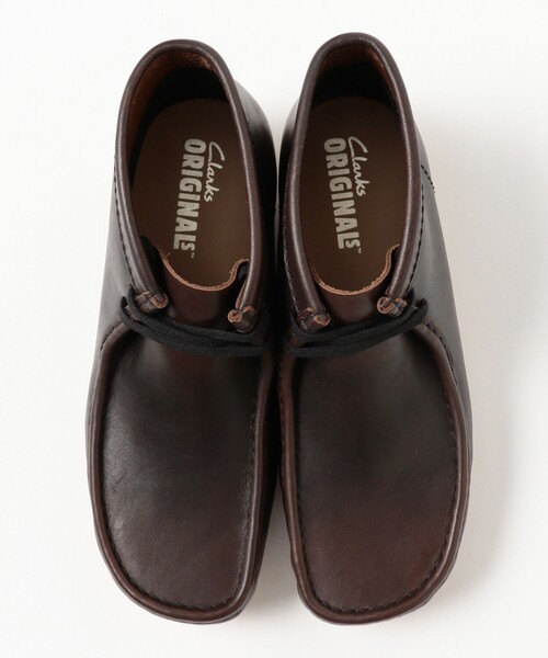 EXCLUSIVE】Clarks ORIGINALS / Wallabee Boot Dark Tan Combi（ブーツ