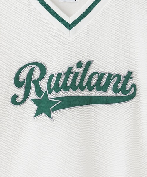 LOVETOXIC（ラブトキシック）の「【LTXC】メッシュレイヤードルーズT（Tシャツ/カットソー・キッズ・オフホワイト/ブラック/ネイビー・130cm/L:160cm/S:140cm/M:150cm）」の17枚目の写真