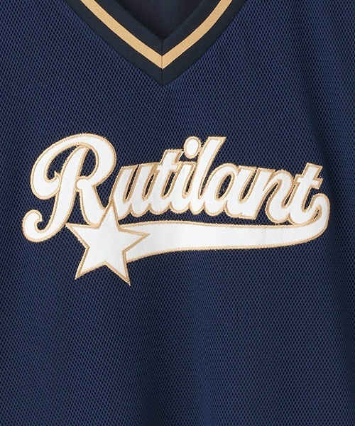 LOVETOXIC（ラブトキシック）の「【LTXC】メッシュレイヤードルーズT（Tシャツ/カットソー・キッズ・オフホワイト/ブラック/ネイビー・130cm/L:160cm/S:140cm/M:150cm）」の19枚目の写真