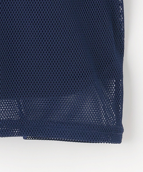 LOVETOXIC（ラブトキシック）の「【LTXC】メッシュレイヤードルーズT（Tシャツ/カットソー・キッズ・オフホワイト/ブラック/ネイビー・130cm/L:160cm/S:140cm/M:150cm）」の21枚目の写真