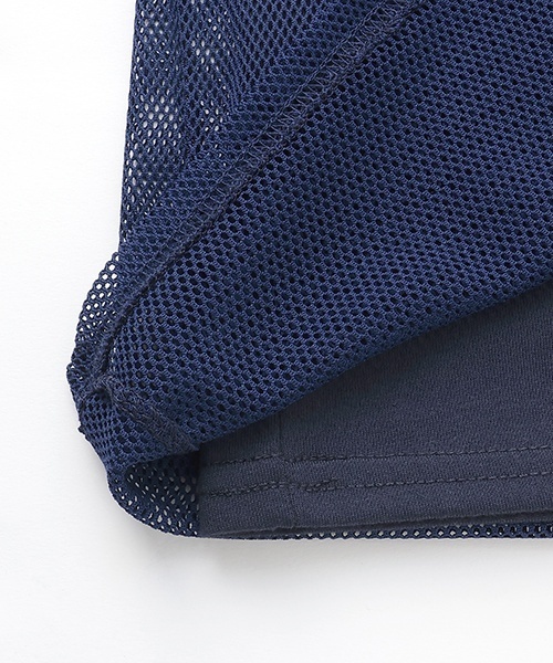 LOVETOXIC（ラブトキシック）の「【LTXC】メッシュレイヤードルーズT（Tシャツ/カットソー・キッズ・オフホワイト/ブラック/ネイビー・130cm/L:160cm/S:140cm/M:150cm）」の22枚目の写真