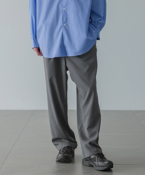 LOWRYS FARM（ローリーズファーム）の「【LFM(U)】ＴＷＩＬＬ　ＷＩＤＥＳＬＡＣＫＳ　 581663（スラックス・メンズ・グレー/ブラック/ブラウン・MEDIUM/LARGE）」の8枚目の写真