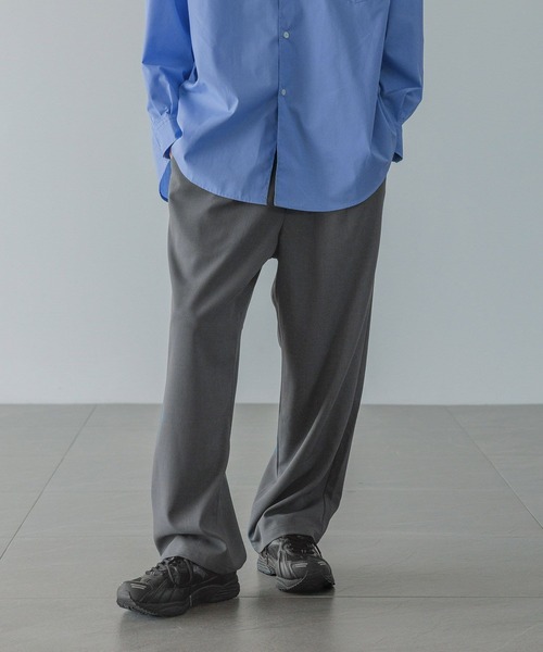 LOWRYS FARM（ローリーズファーム）の「【LFM(U)】ＴＷＩＬＬ　ＷＩＤＥＳＬＡＣＫＳ　 581663（スラックス・メンズ・グレー/ブラック/ブラウン・MEDIUM/LARGE）」の10枚目の写真
