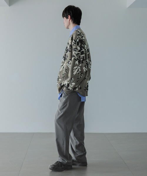 LOWRYS FARM（ローリーズファーム）の「【LFM(U)】ＴＷＩＬＬ　ＷＩＤＥＳＬＡＣＫＳ　 581663（スラックス・メンズ・グレー/ブラック/ブラウン・MEDIUM/LARGE）」の12枚目の写真