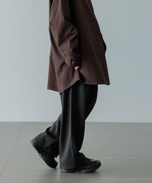 LOWRYS FARM（ローリーズファーム）の「【LFM(U)】ＴＷＩＬＬ　ＷＩＤＥＳＬＡＣＫＳ　 581663（スラックス・メンズ・グレー/ブラック/ブラウン・MEDIUM/LARGE）」の17枚目の写真
