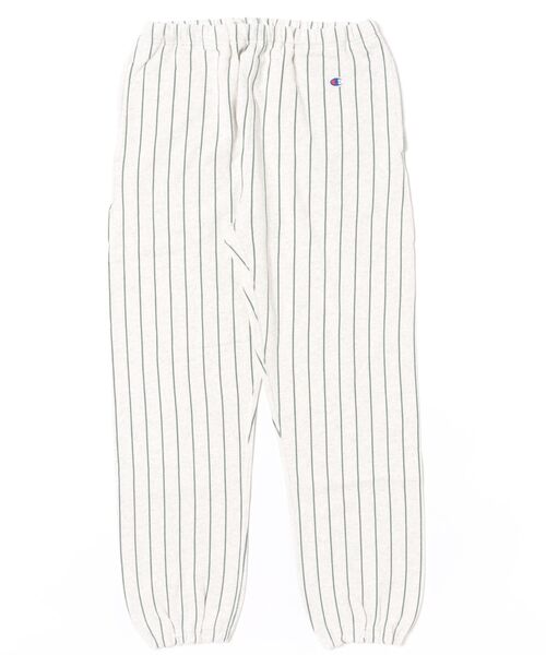 Champion（チャンピオン）の「【Champion】C3-C210/SWEATPANTS/スウェットパンツ/ストライプ柄/ロングパンツ/長ズボン/ボトムス/チャンピオン（スウェットパンツ・メンズ・ネイビー/オートミール/グレー・XL/L/M）」の2枚目の写真