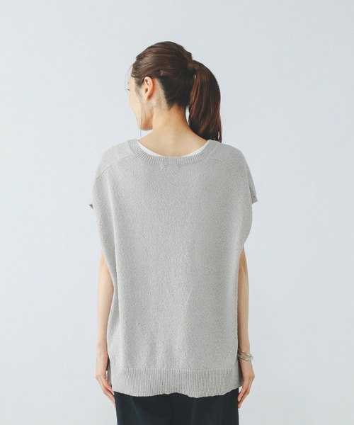 セール】Vネックベスト・カップ付きタンクセット/499691（ベスト