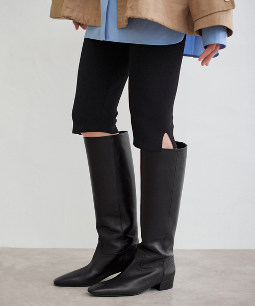 IENA（イエナ）の「FABIO RUSCONI/ファビオルスコーニ LONG BOOTS F-6724（ブーツ・レディース・ブラウン/ブラック・36/37/38/38.5）」の3枚目の写真