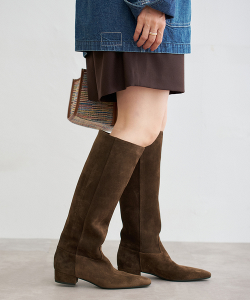 セール】FABIO RUSCONI/ファビオルスコーニ LONG BOOTS F-6724（ブーツ