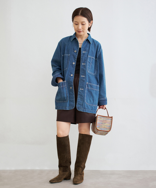 IENA（イエナ）の「FABIO RUSCONI/ファビオルスコーニ LONG BOOTS F-6724（ブーツ・レディース・ブラウン/ブラック・36/37/38/38.5）」の14枚目の写真