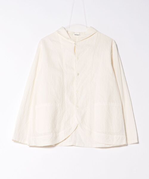 プランテーション plantation しぼり 長袖シャツ トップス ブラウス Plantation（プランテーション）の「(S)ﾘﾈﾝｷｬﾝﾌﾞﾘｯｸ（シャツ