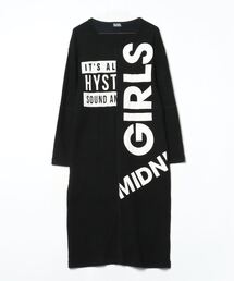 新品未使用✨ヒステリックグラマー ロングワンピース Tシャツワンピース 日本製 GUITAR GIRL ワンピース|HYSTERIC GLAMOUR WOMEN | HYSTERIC