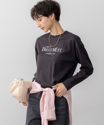 【洗える】ロゴプリント コットン Tシャツ