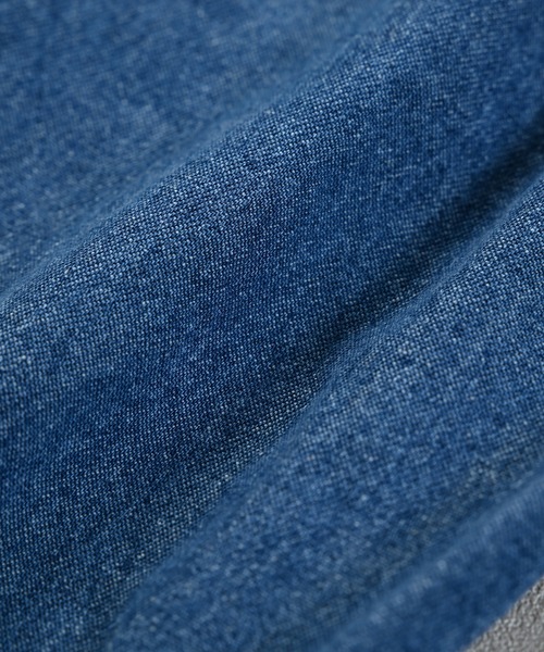 Life Support Products(ライフサポートプロダクツ)の「ハイウエストフリルデニムパンツ(デニムパンツ・キッズ・ブルー/ブラック・110/100/95/90/80/150/140/130/120)」の14枚目の写真