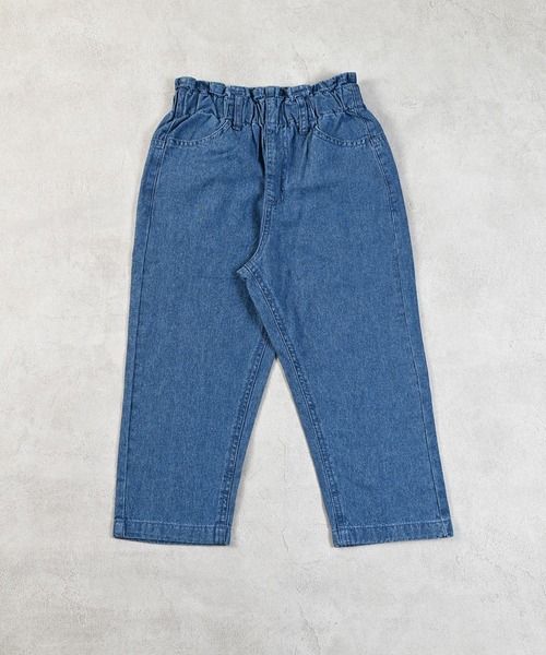 Life Support Products(ライフサポートプロダクツ)の「ハイウエストフリルデニムパンツ(デニムパンツ・キッズ・ブルー/ブラック・110/100/95/90/80/150/140/130/120)」の15枚目の写真