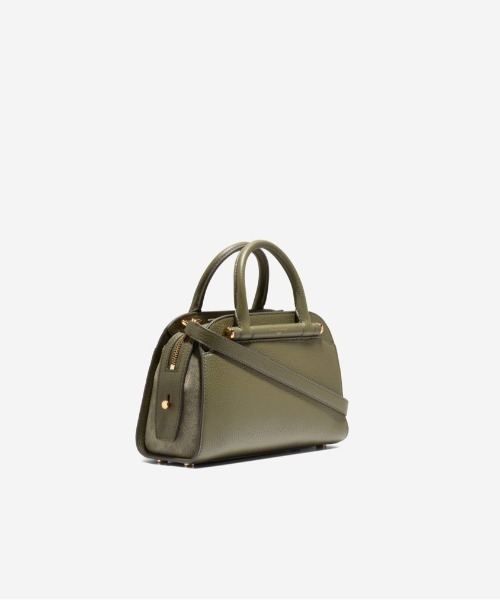 COLE HAAN（コールハーン）の「キャサリンスモールサッチェル womens（ハンドバッグ・レディース・グリーン・OSFA）」の3枚目の写真