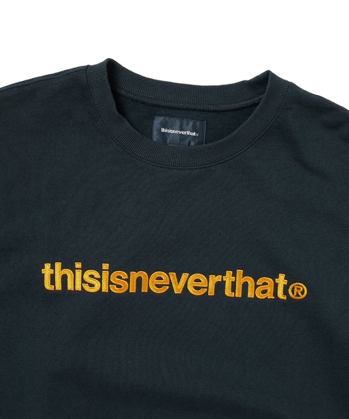 【激レア】thisisneverthat T-Logo Crewneck ネバザ T-Logo Crewneck（スウェット）｜thisisneverthat（ディスイズネバー