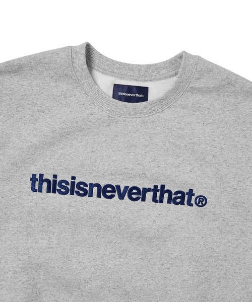 T-Logo Crewneck（スウェット）｜thisisneverthat（ディスイズネバー