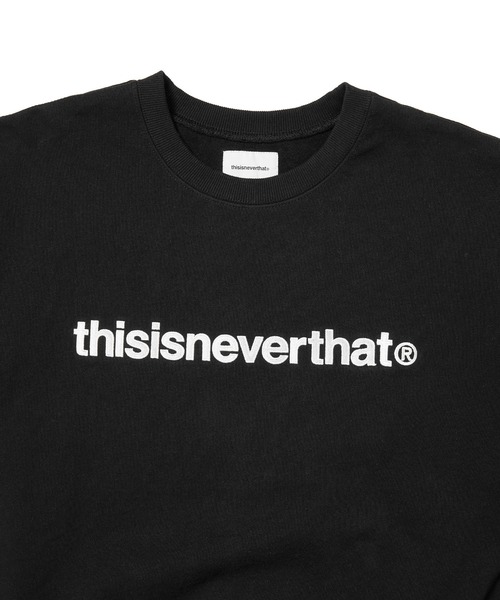 T-Logo Crewneck（スウェット）｜thisisneverthat（ディスイズネバー