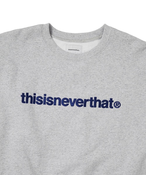 T-Logo Crewneck（スウェット）｜thisisneverthat（ディスイズネバー
