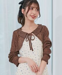 MAJESTIC LEGON | ショートボレロセットキャミワンピース(ワンピース)