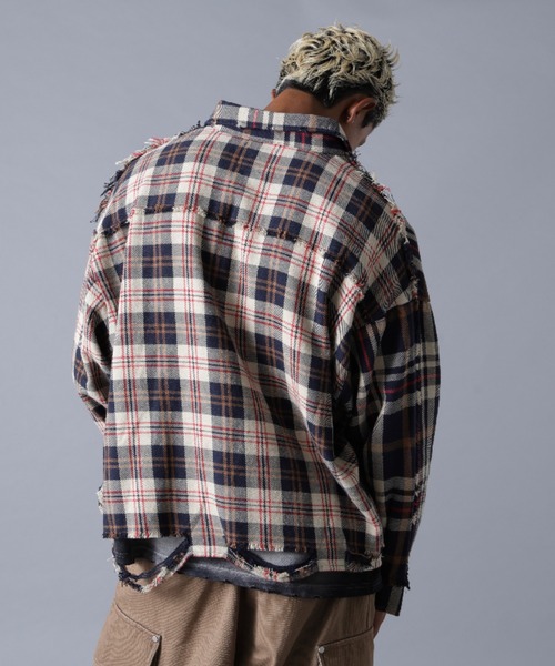 ダンケシェーン　シャツ　s！！！！ DankeSchon/ダンケシェーン/FLANNEL SHIRTS（シャツ/ブラウス）｜DANKE