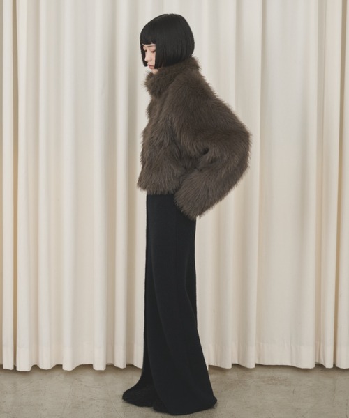 AIC.（エーアイシー）の「ボリュームファースタンドショートブルゾン（ブルゾン・レディース・その他2/その他1/その他3・FREE）」の21枚目の写真