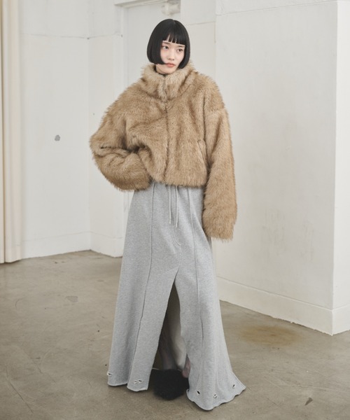 ボリュームファースタンドショートブルゾン（ブルゾン）｜AIC