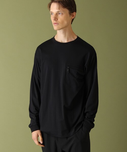 ブラック 長袖カットソー セール】COLUMBIA BLACK LABEL／メンズ コッパーアベニューポケット