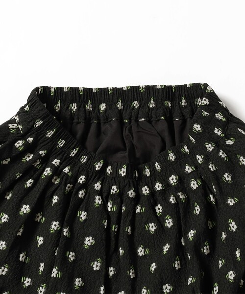 CAROLINA GLASER（カロリナ グレイサー）の「フラワー サイドリボン スカート（スカート・レディース・ホワイト/ブラック・MEDIUM/SMALL）」の12枚目の写真